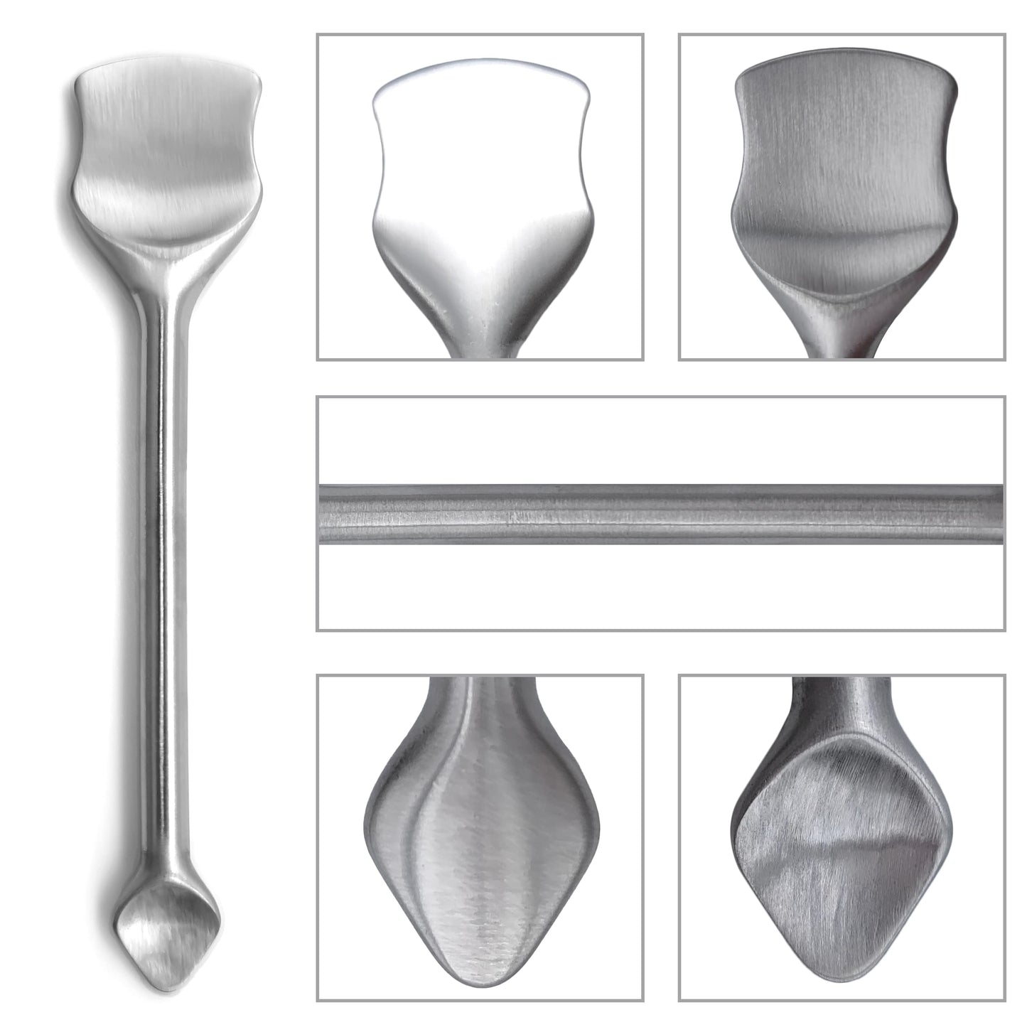 Pore Scraper Tool, Stainless Steel Facial Care Tool, Double-Ended Face Cleaning Skincare Beauty Tools for Nose & Face, Portable Metal Facial Grooming Tools