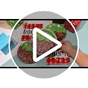 Pixel Party Plates and Napkins Set - 50 Pcs Disposable Tableware