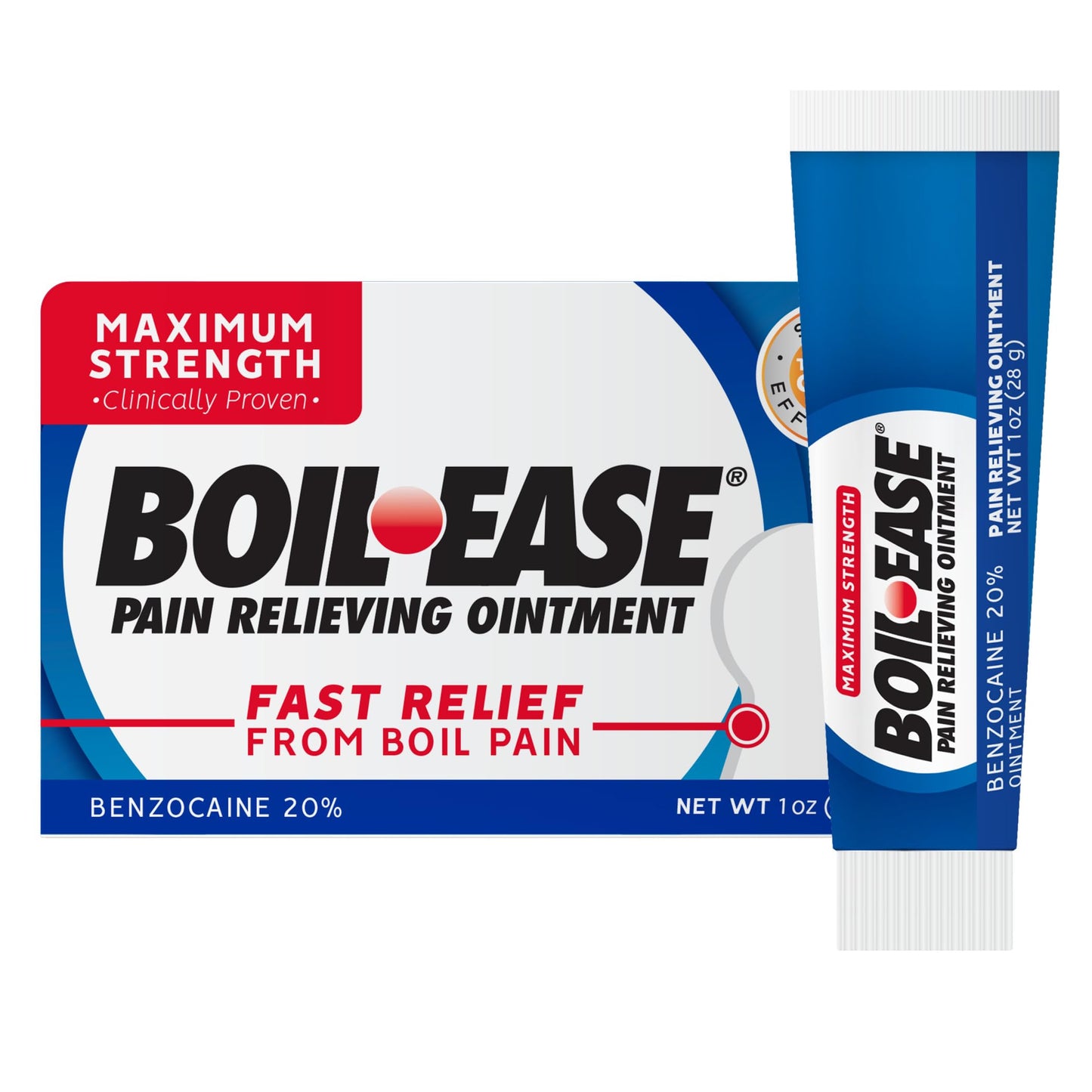 Boil Ease Pain Relieving Ointment, 1 Ounce
