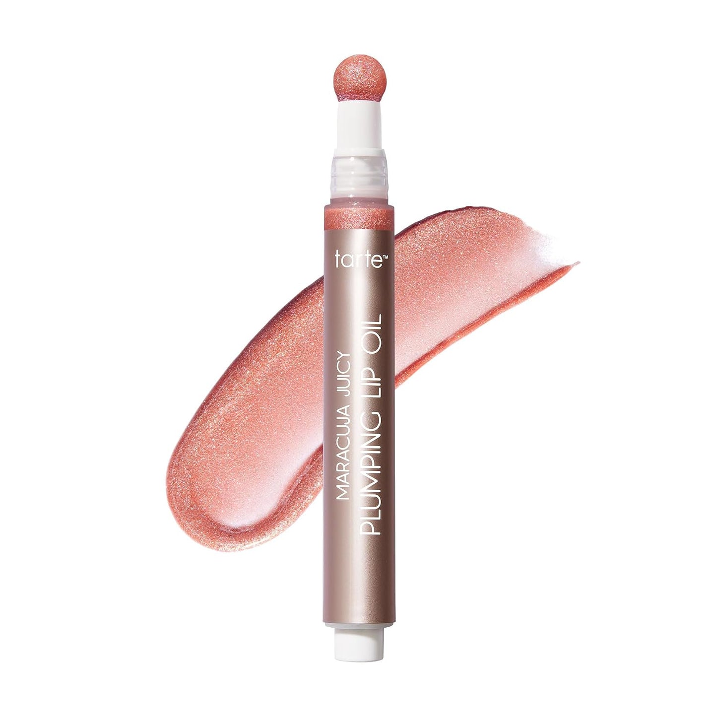 Tarte Maracuja Juicy Plumping Lip Oil - Hydrating Lip Plumper with Hyaluronic Acid & Vitamin E | Vegan & Cruelty-Free