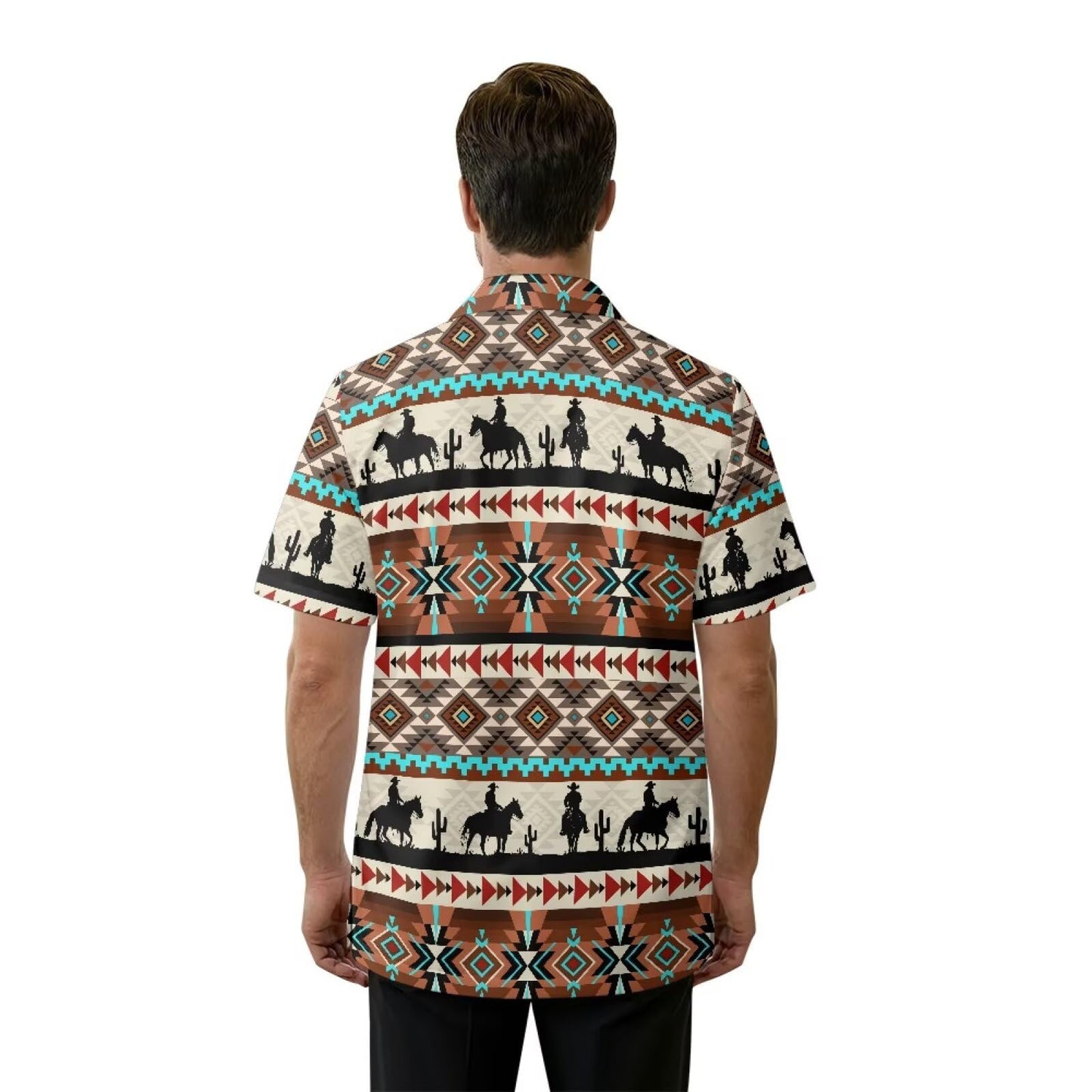 Srengjodk Cool Unisex Waterdrop Cobbler Apron With 3 Pockets And Zipper For Women/Men Haircut Cape Anti-Static Mens Smock For Barber Cowboy Print Dog Grooming Smock L 2XL