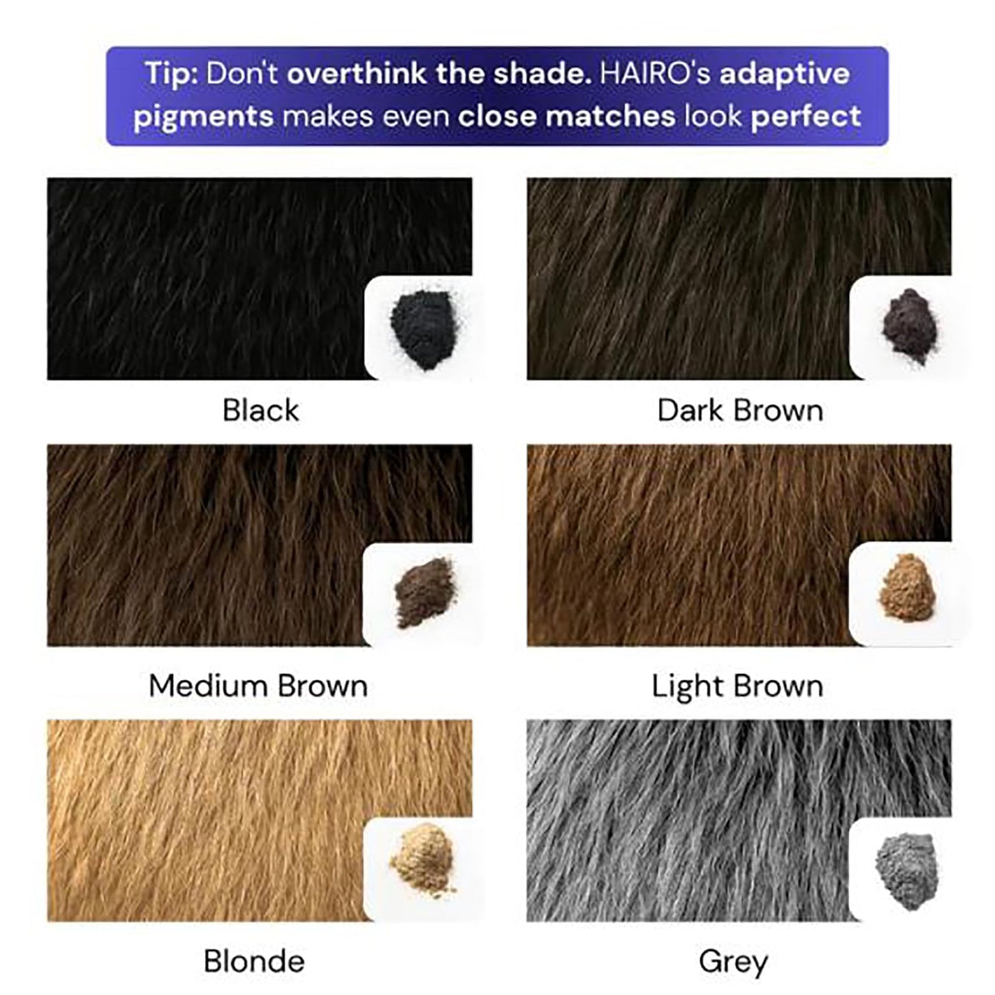 Hair Density Filler - 24-Hour Stain-Proof Hairline Powder for Bald Spot Concealing & Gray Root Touch Up, Instant Invisible Coverage for Men & Women, Waterproof, 10-Second Application (Light Brown*3)