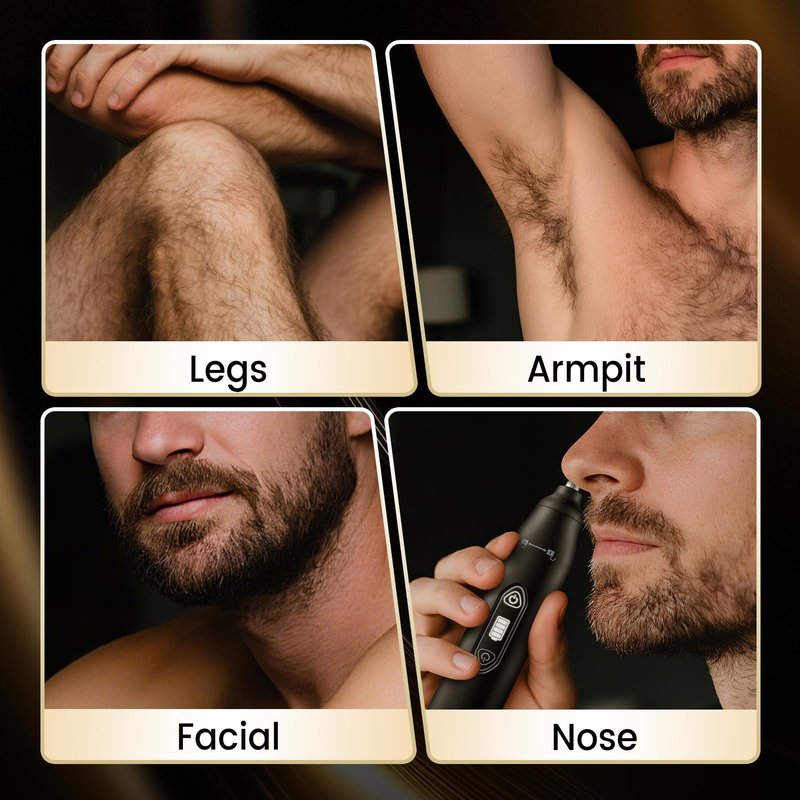 Manmade Trimmer for Men, Manmade 3-in-1 Trimmer, Waterproof and Easy Clean, Prevents Nicks, Cuts & Bumps, Built for Sensitive Areas