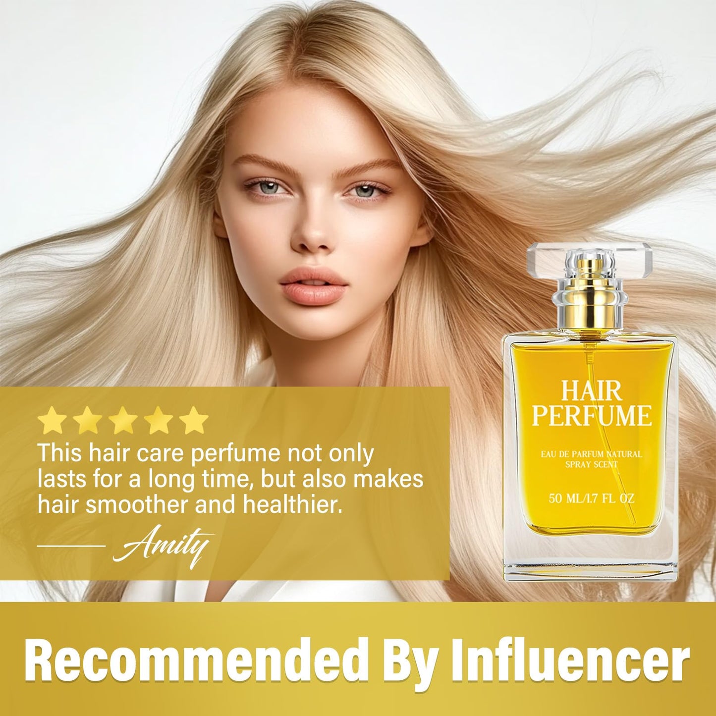 Hajoyful Hair Perfume, Hair Essential Oils Perfume for Women, Pheromone Fragrance for Hair