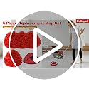 Chenille Mop Head Replacements for O-Cedar EasyWring 4-Pack