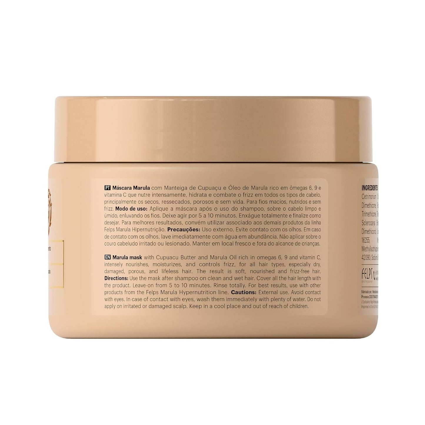 Deep Conditioning Hair Mask - Repair Damaged & Dry Hair with Marula Oil | Frizz Control & Humidity Shield