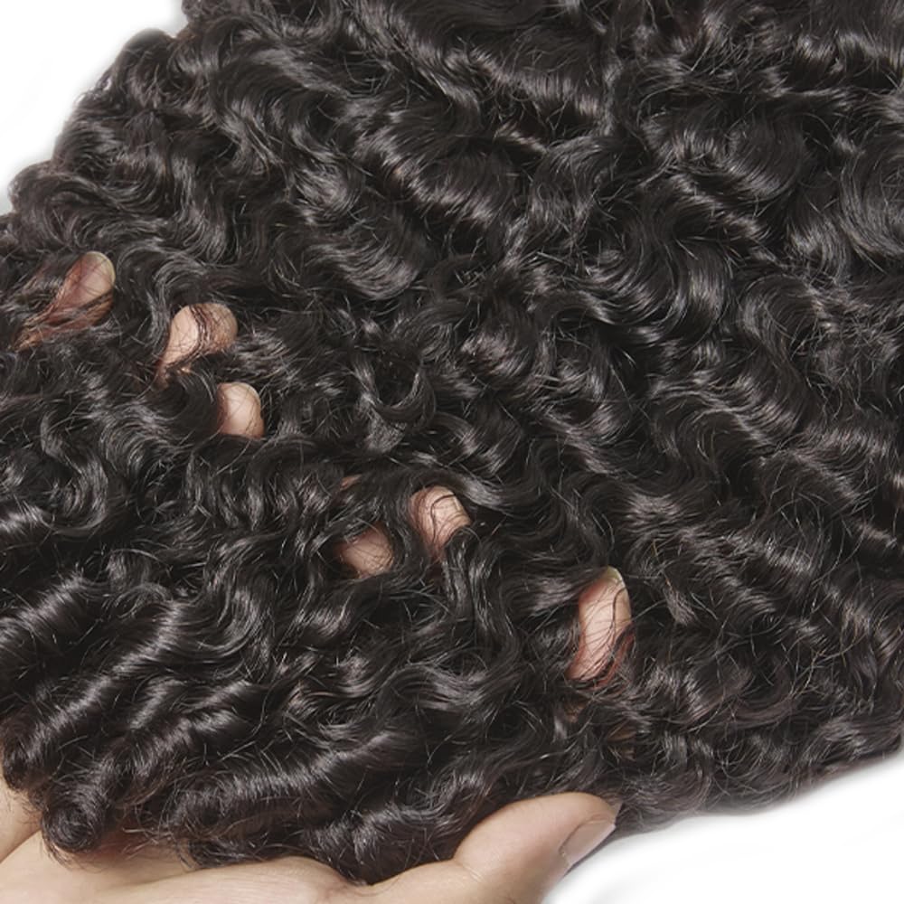 30 32 34 Inch Burmese Curly Bundles Curly Human Hair Bundle 300g Brazilian Virgin Hair 3 Bundles Burmese Curly Wet and Wavy Bundle Black Natural Color