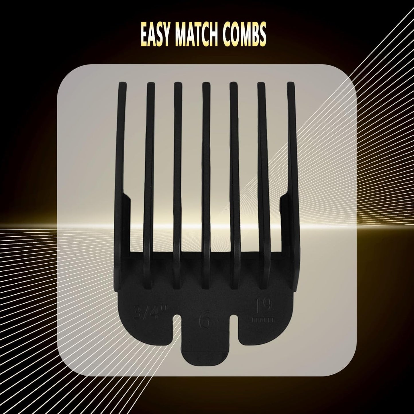 Professional Hair Clippers for Men - Heavy Duty Cutting Performance | Cordless Rechargeable Haircut Kit