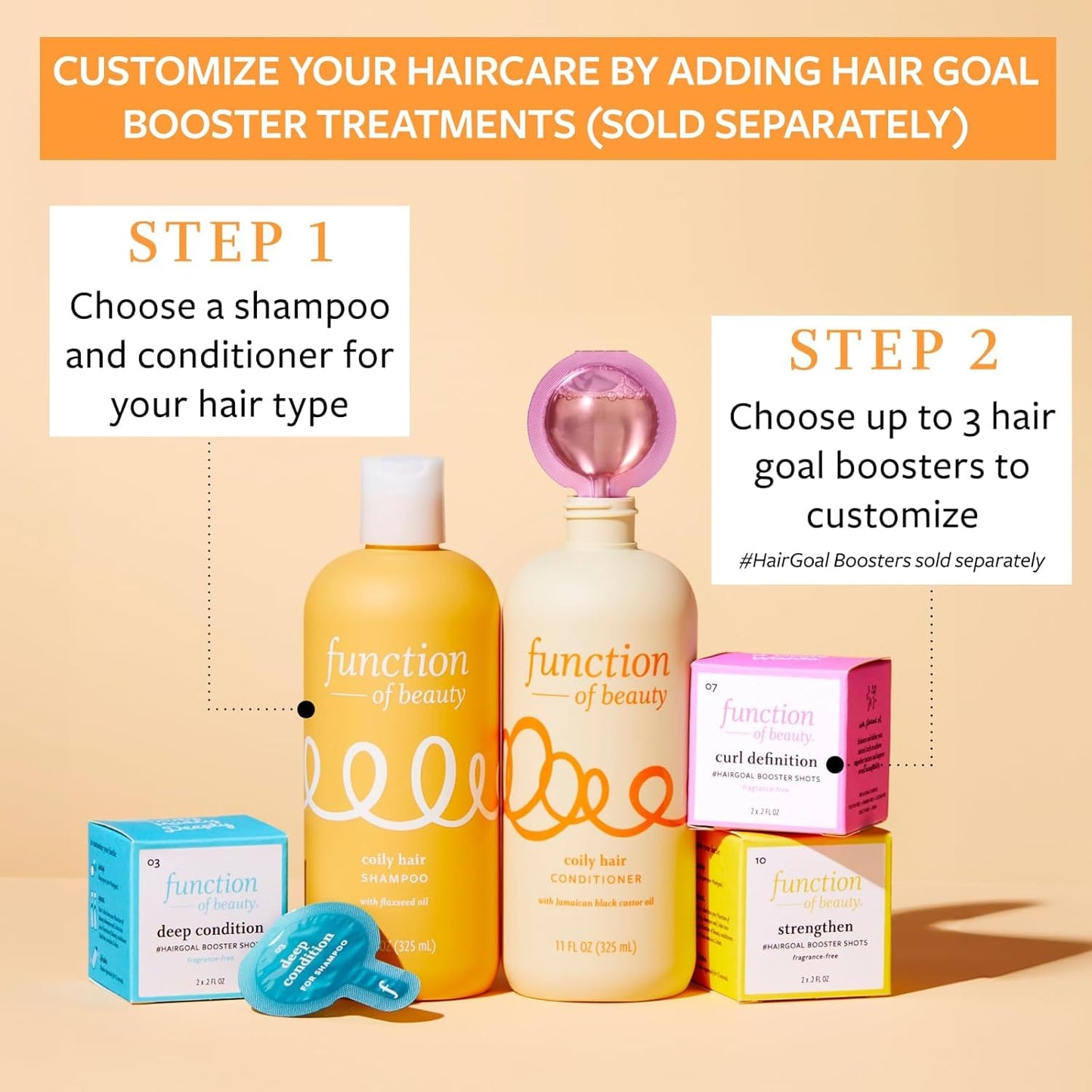 Function of Beauty Coily Hair Conditioner - Frizz Control Hair Care