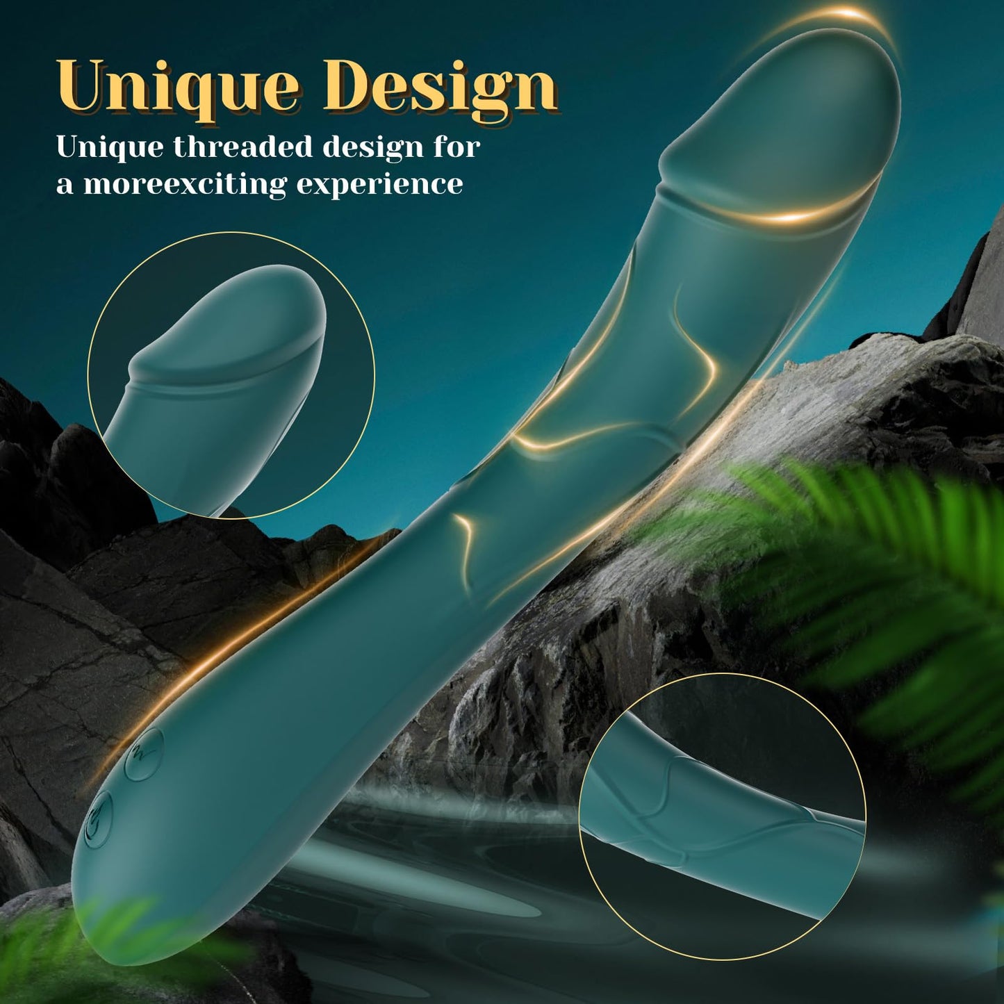 Portable Vibrating Massager -Clitioral Sucker Relaxes Muscles Heating Modes Viboataors Toy Couples- for Body and Back Foot Silent Personal for Sports Massage Adult Tools Relaxation PWn4 (Green)