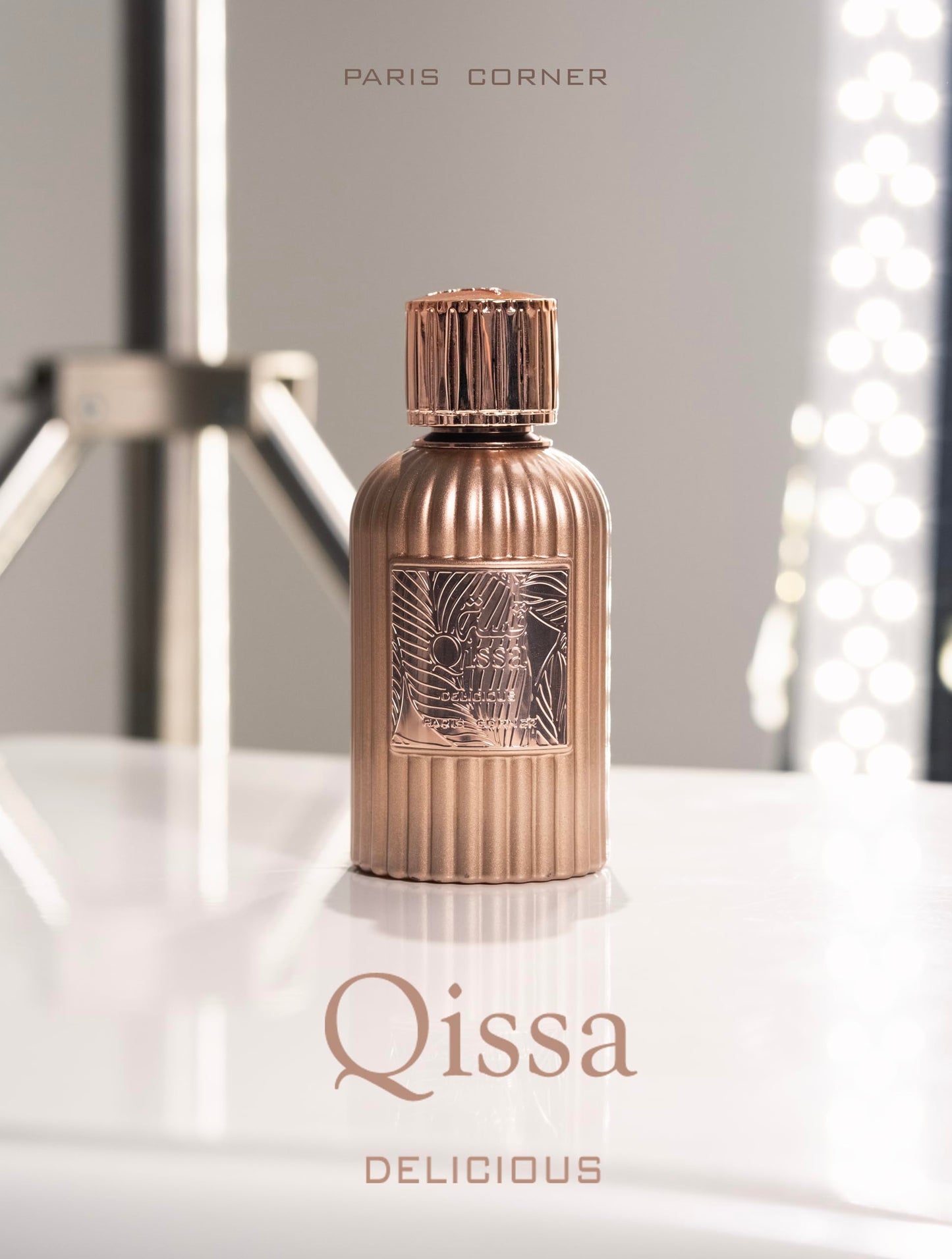 Paris Corner | Qissa Delicious Perfume EDP 3.4 Fl Oz | A Tempting Gourmand and Musk Fragrance for Women | Vanilla Perfume with Sweet Notes of Sugar and Orange for an Irresistible Aroma