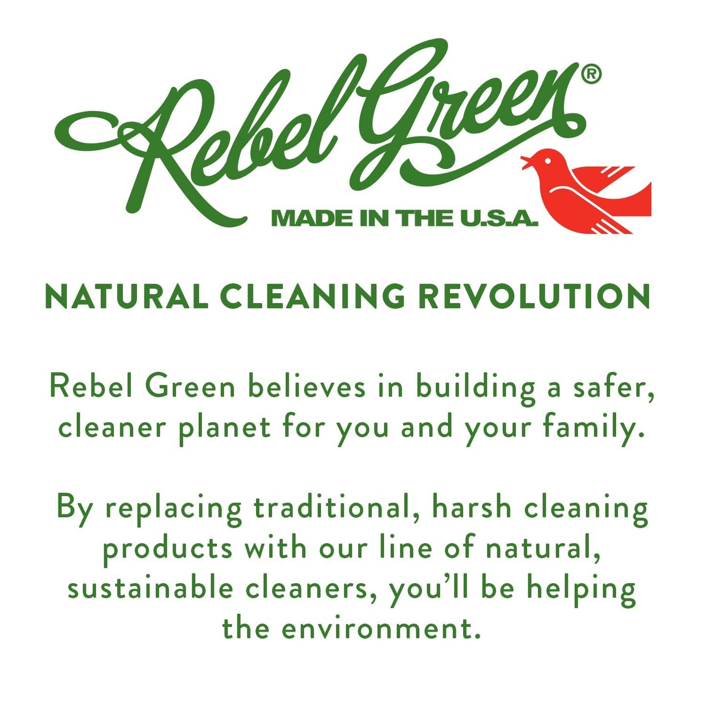 Rebel Green Fresh & Clean Hand Soap Refill - Natural Liquid Hand Soap Refill for Bathroom & Kitchen - Lavender & Grapefruit Scent, 32 Fl Oz