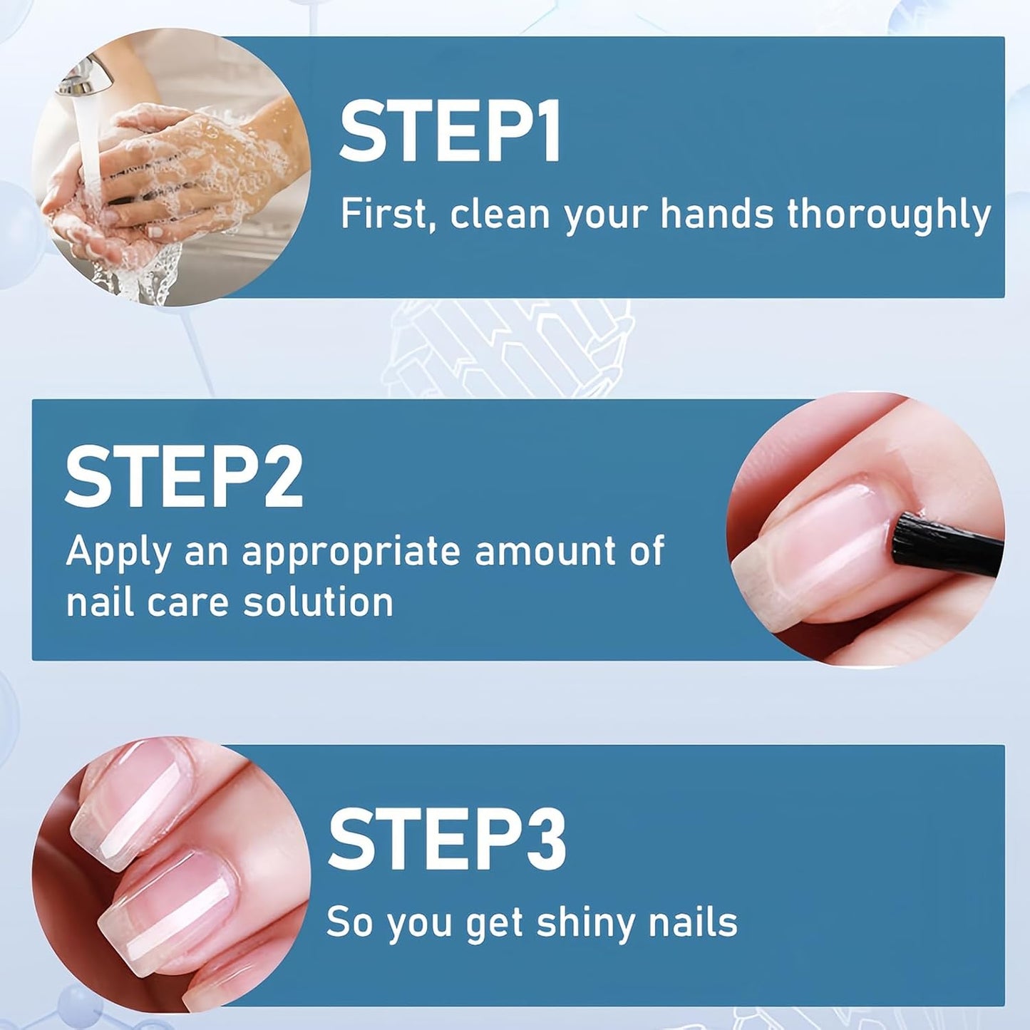 Nail Strengthening & Hydrating Oil - Clear Daily Care Solution for Weak Nails | 15ml Natural Gloss Finish