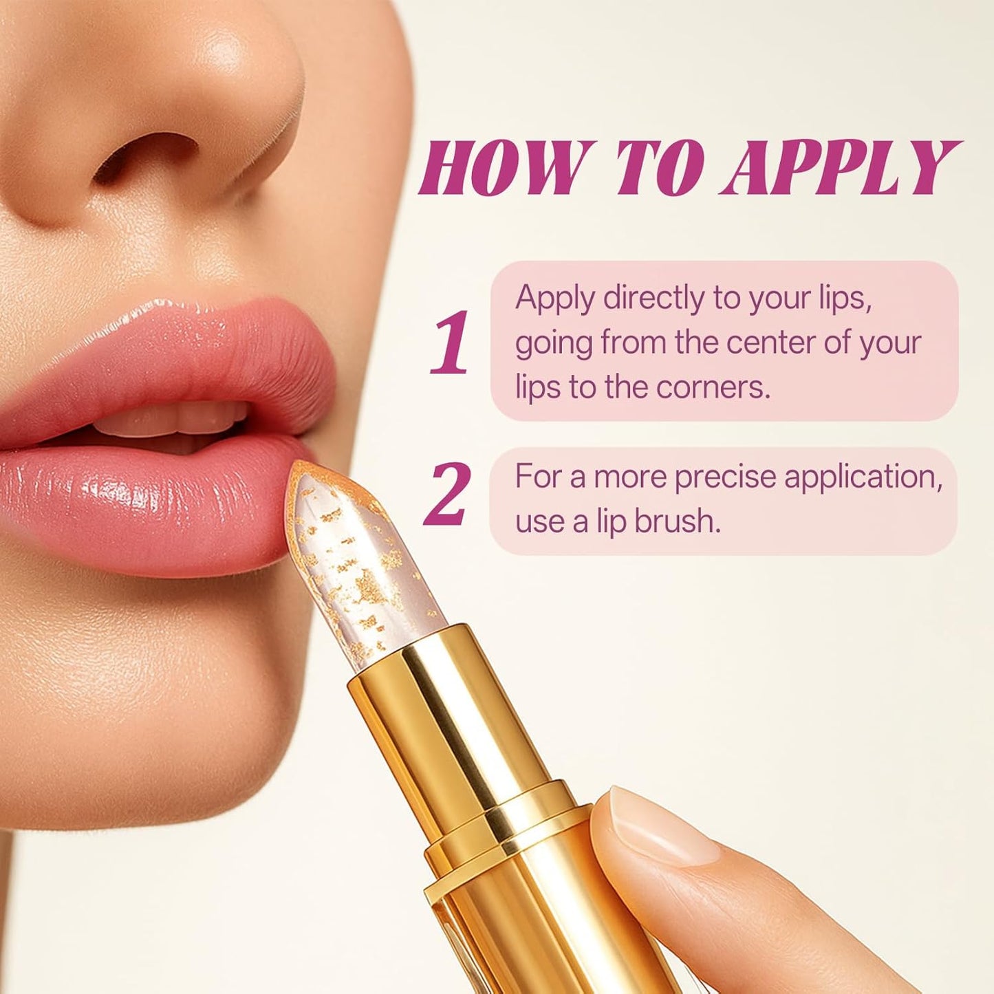 Color Changing Lipstick - 2PCS PH Reactive Lip Balm | Long Lasting, Hydrating Formula, Perfect Gift for Women