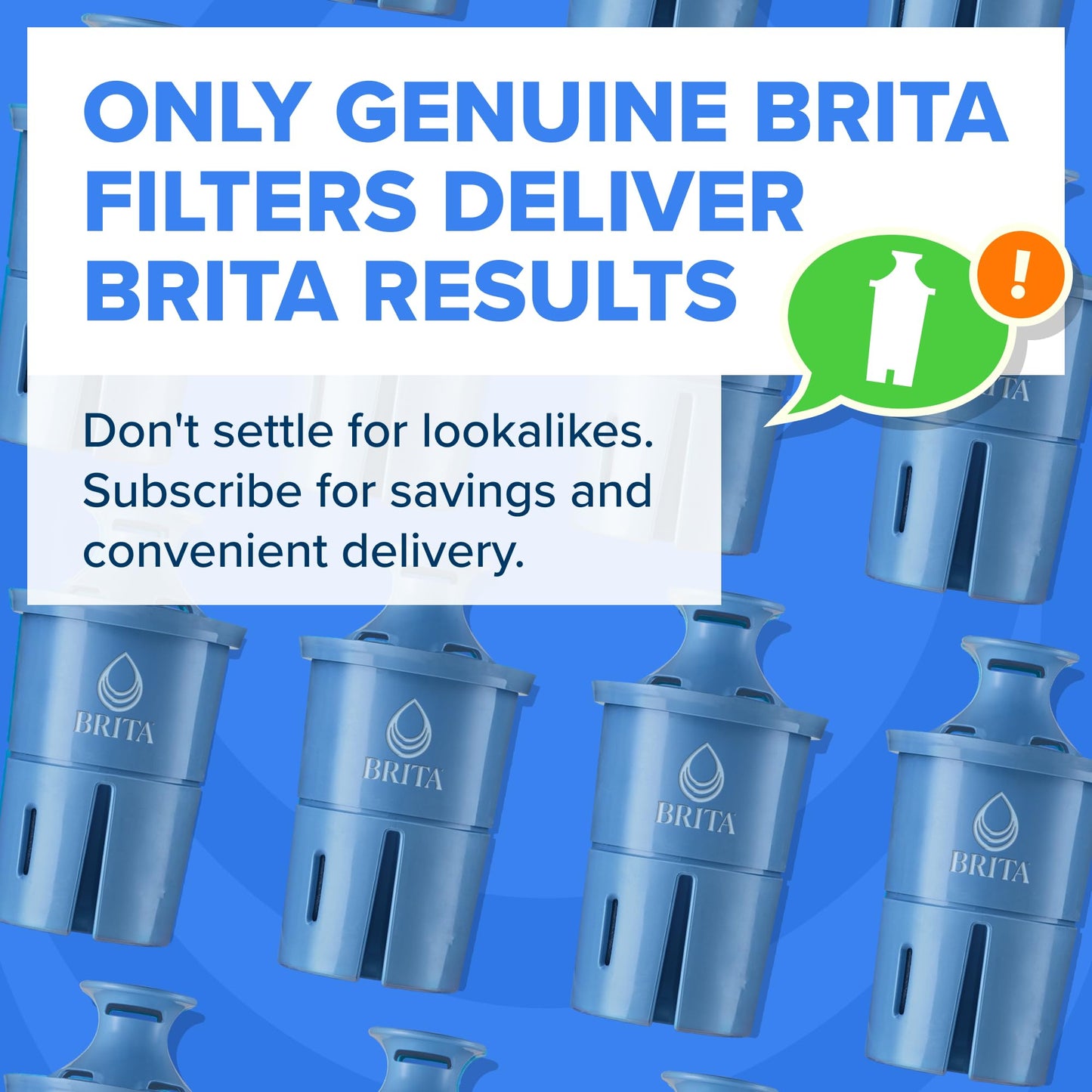 Brita Elite Water Filter Replacements for Pitchers and Dispensers, BPA-Free, Reduces 99% of Lead, Lasts Six Months or 120 Gallons, Includes 2 Pitcher Replacement Filters