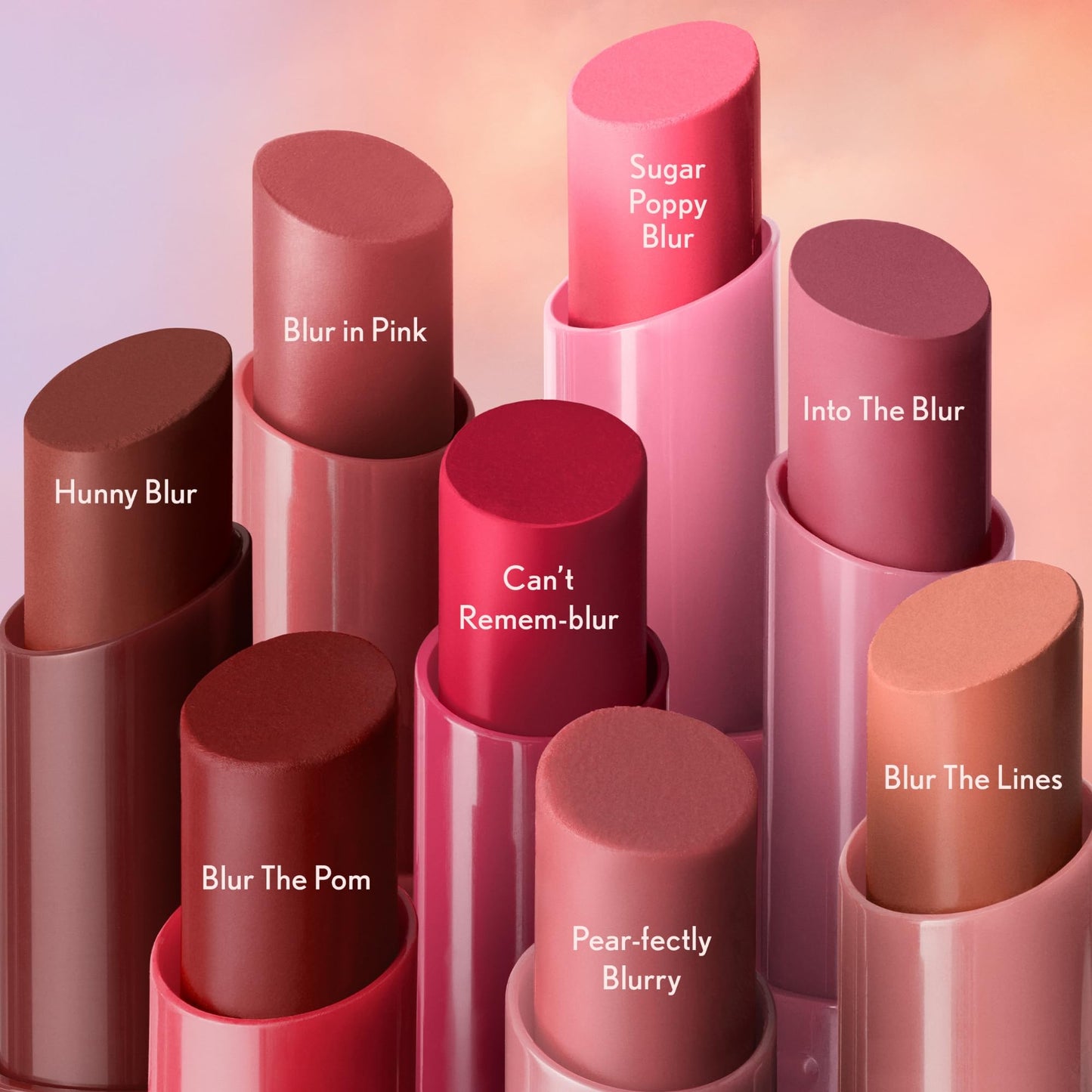 COVERGIRL Clean Fresh Yummy Blur Lipstick, Blurring Effect, Matte Lip Color, Fresh Pear Flavored, Vegan Formula - 140 Into the Blur (Mauvy Pink)