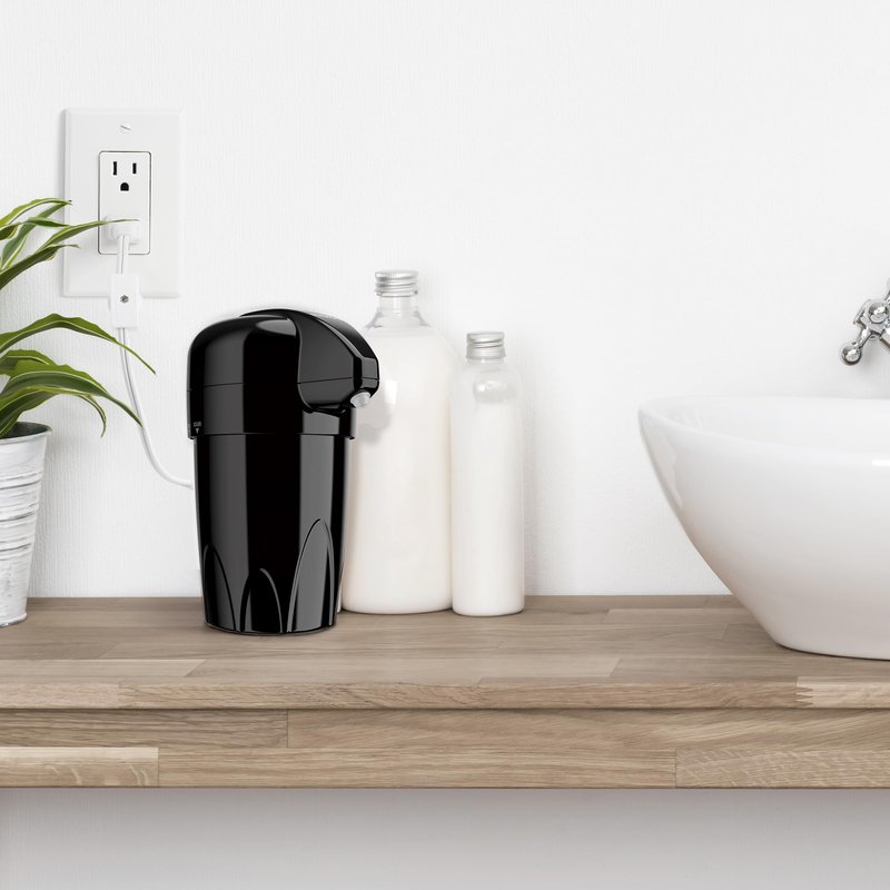 True Glow by Conair Lotion Warmer - Heated Lotion Dispenser for Body and Hand Lotion - Black