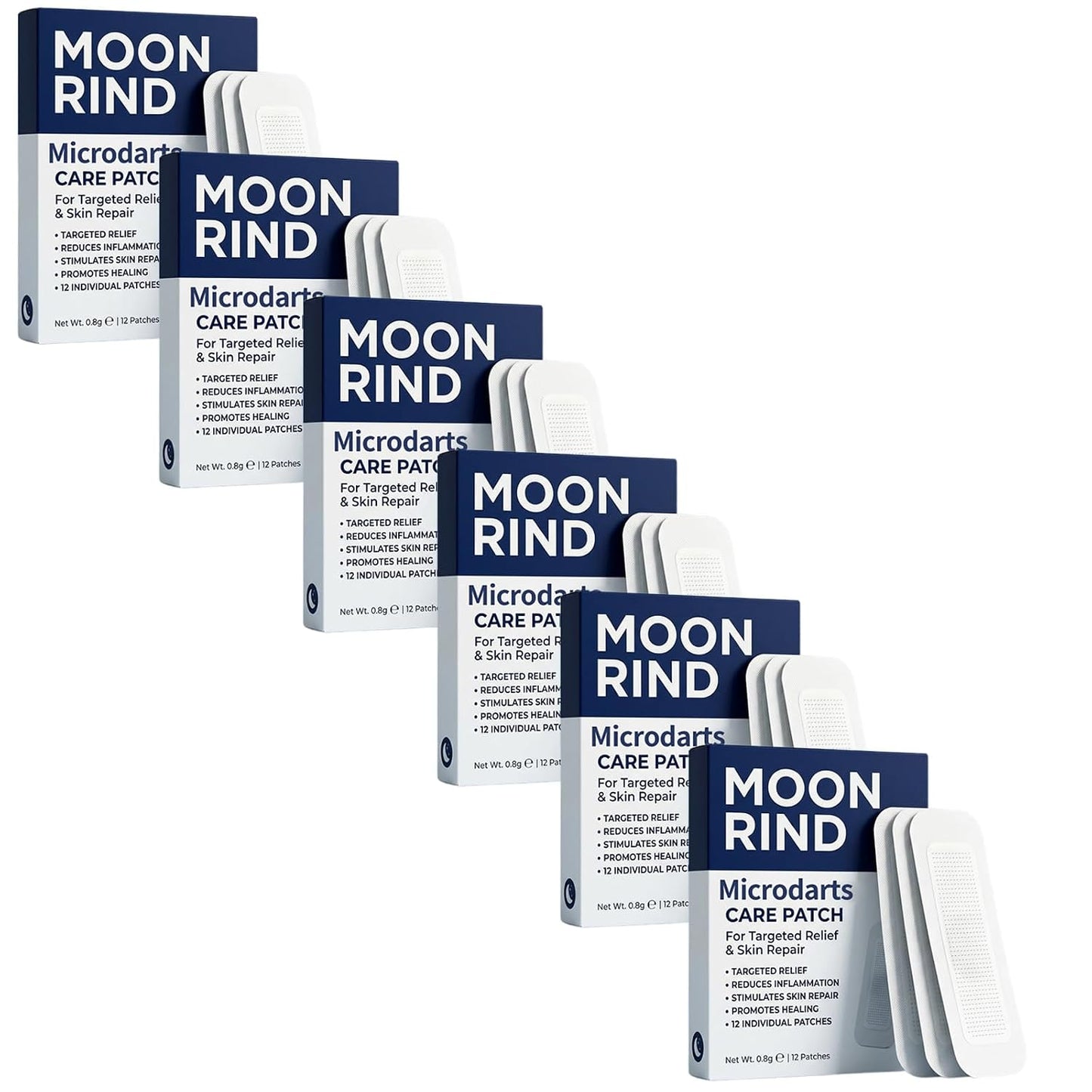 Moon Rind VeinTarget Microdarts Patch - Relieve Leg Discomfort & Boost Hydration | 3 Boxes