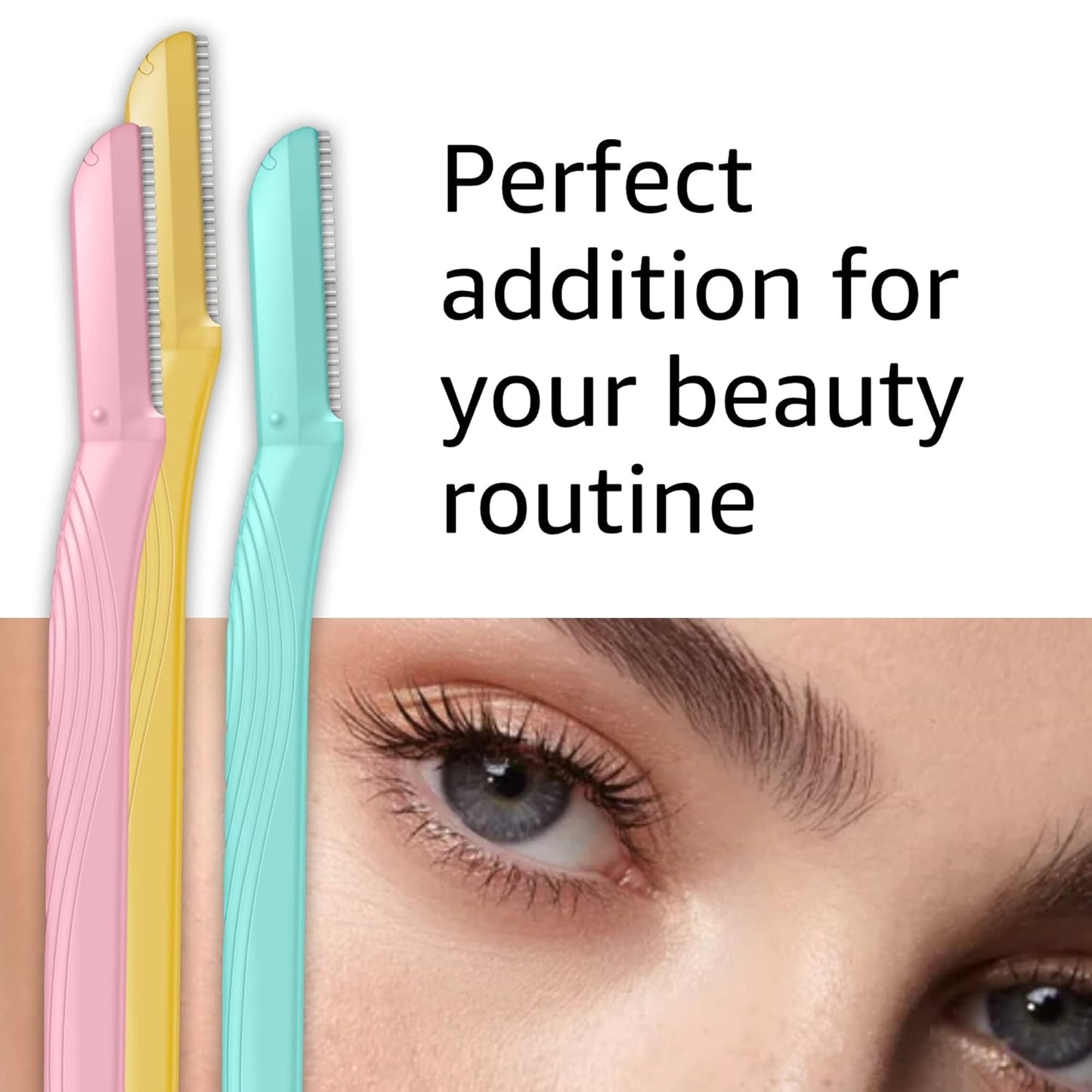 Dermaplane Razor - Peach Fuzz Remover & Face Shaver for Women | Eyebrow Trimmer, Exfoliating Tool, 9 Count