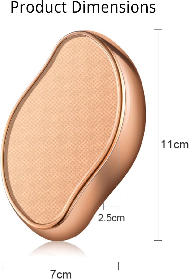 Nano Glass Foot File - Exfoliating Pedicure Tool for Hard Skin Removal | Wet & Dry Use, Comfortable Grip