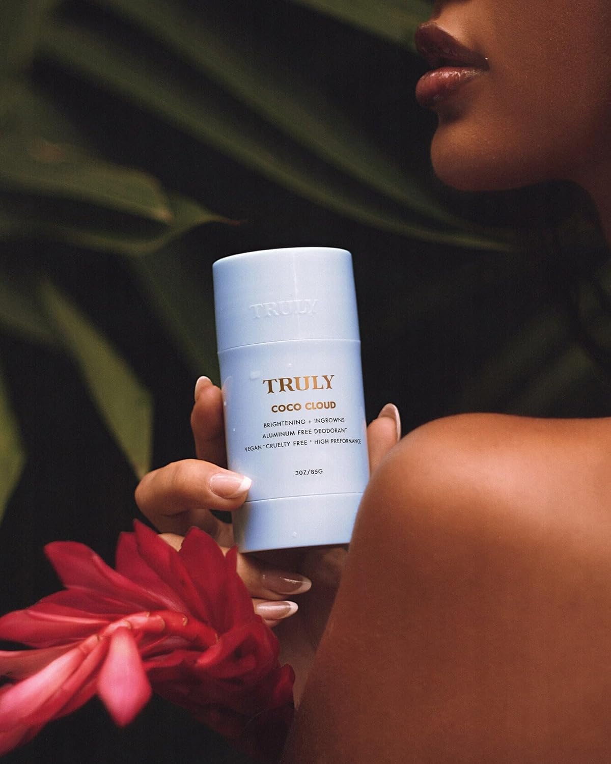 Coco Cloud Deodorant - Aluminum-Free, Gentle Formula for Body Odor & Ingrown Hairs | Coconut & Vanilla Scent | 3 Oz