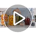 64oz Wide Mouth Mason Jar with Lid – Food Safe Glass Storage