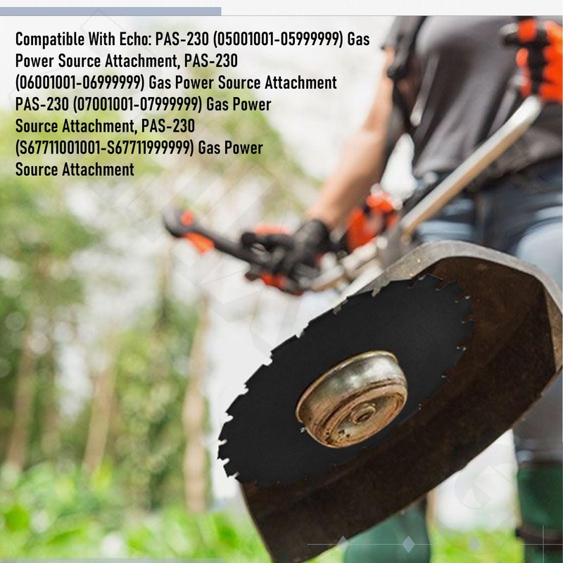 ZHIXING 99944200131 8" Steel Brushcutter Blade 20 mm (22 Tooth) Center Hole Compatible with Echo 99944200130 SRM-311 SRM-340 SRM-210 SRM-225 SRM-230 SRM-280 SRM-260 SRM-400 SRM-410 Trimmers