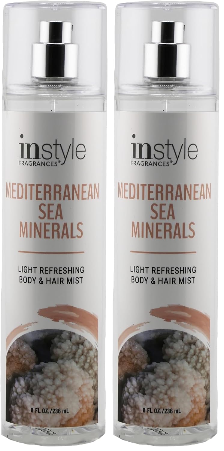 Caribbean Coconut Body & Hair Mist - Light Refreshing Spray | Vegan, Paraben-Free, 8 Fl Oz