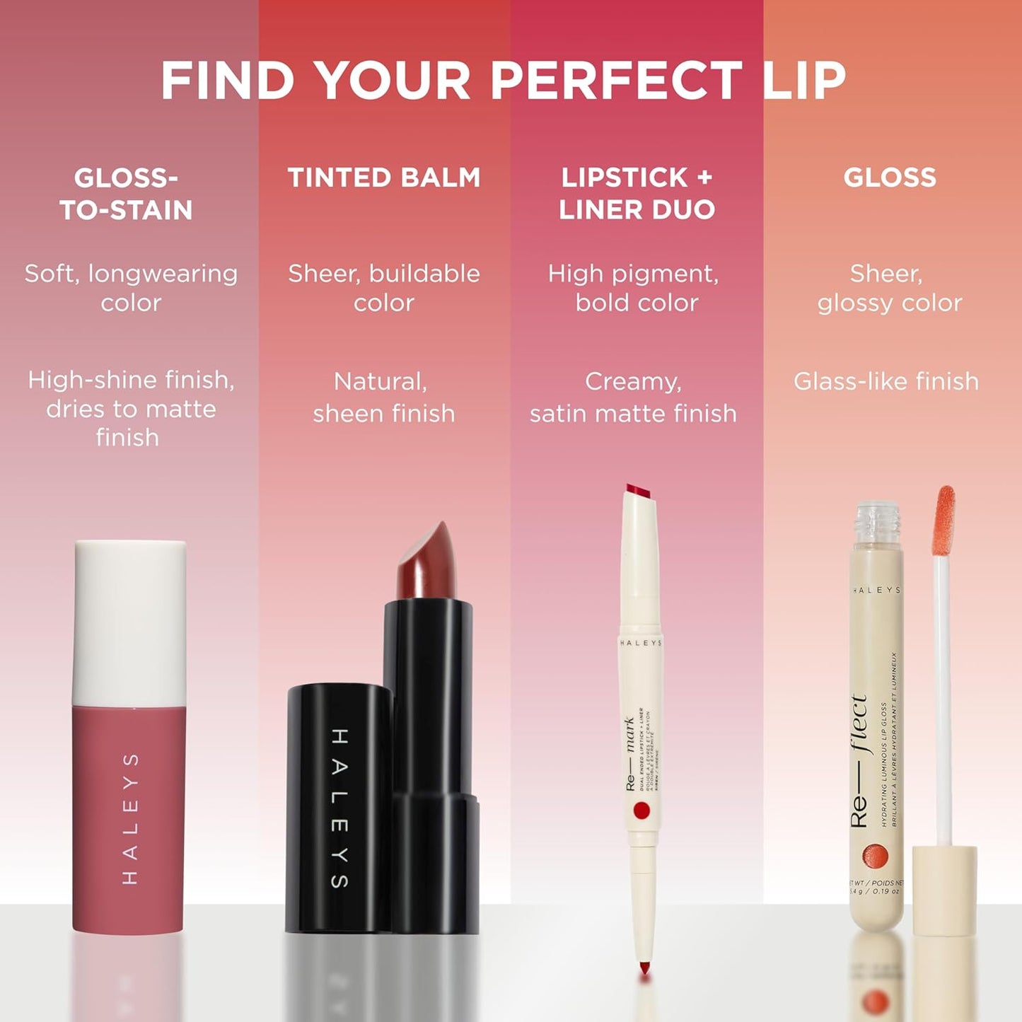 Haleys Re-Dew Lip Gloss - Hydrating, Kiss-Proof Formula with Vegan Squalane & Vitamin E | Lightweight Transfer-Proof in Crush