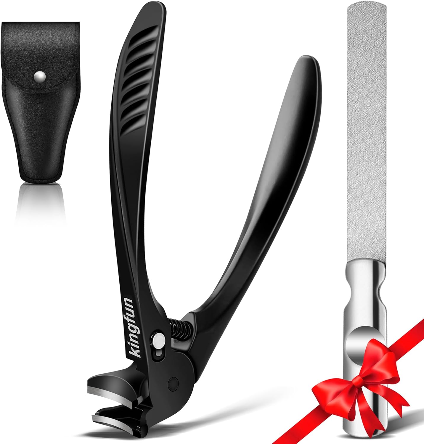 Toenail Clippers for Thick Nails - Heavy Duty Ingrown Toenail Clippers for Seniors | 5-Piece Set