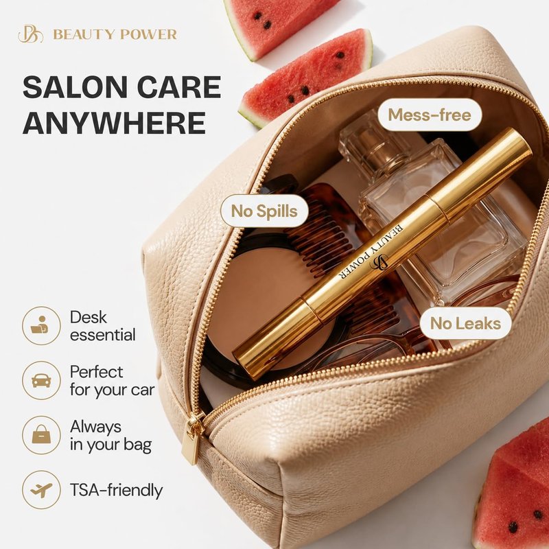 Nail Strengthening Cuticle Pen - Watermelon Nail Oil Serum with Vitamins A, D, E, B5 & Natural Oils | Repair Brittle Nails