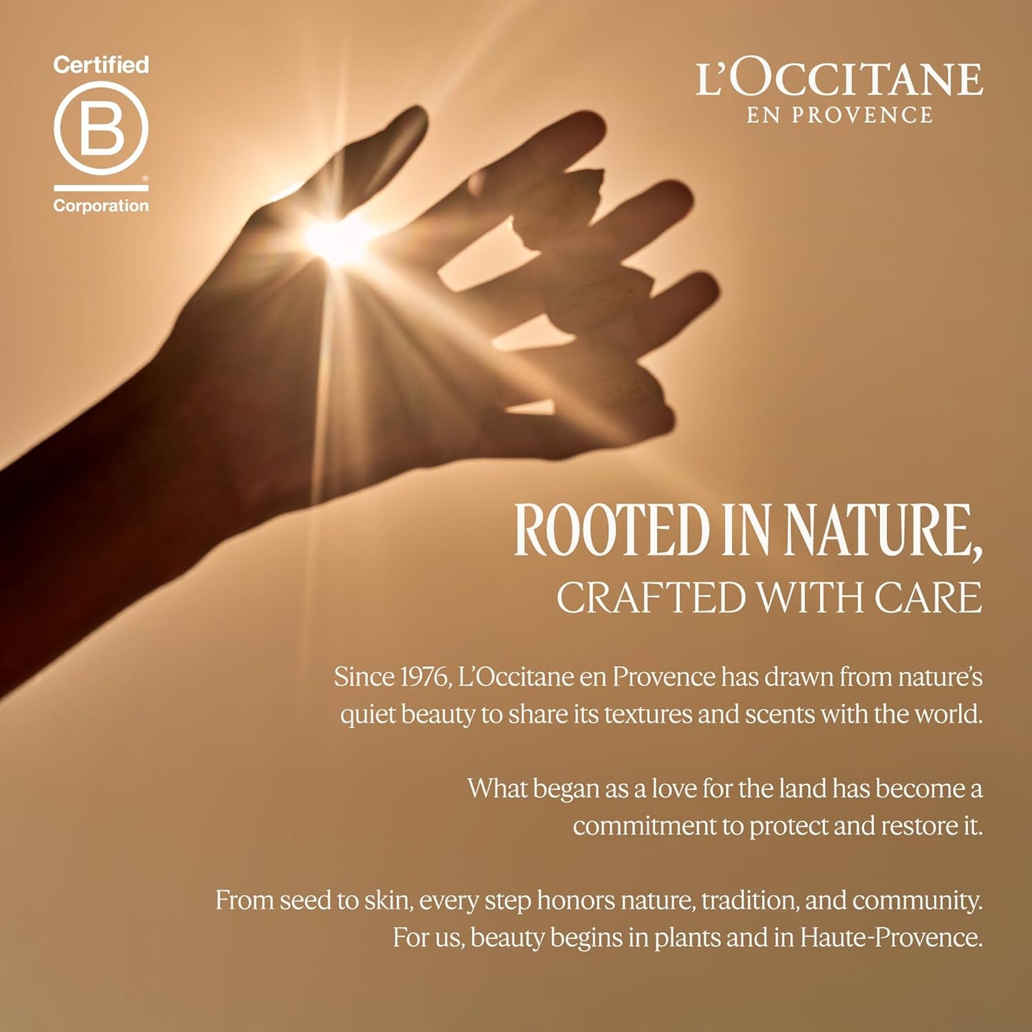 L'OCCITANE Nourishing Hand Balm - 25% Organic Shea Butter & Allantoin | 5.3 oz