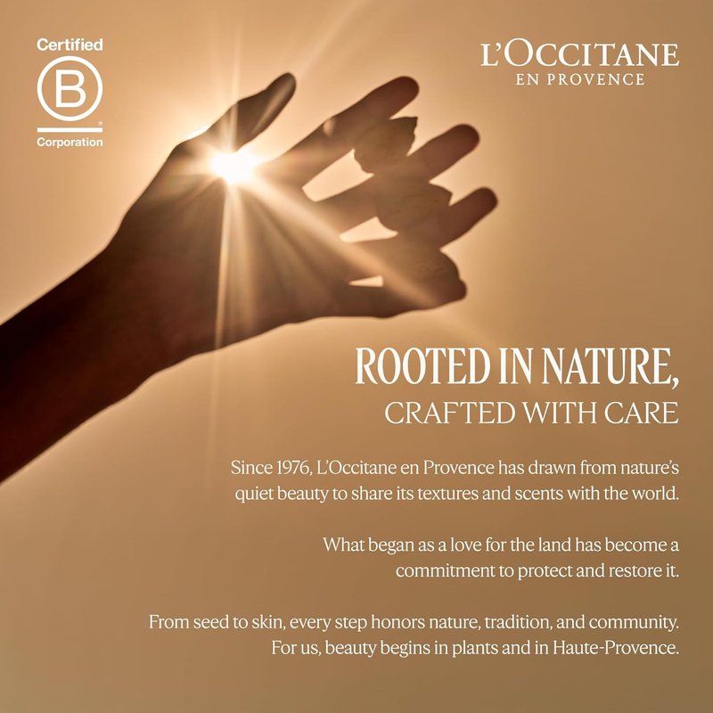 L'OCCITANE Nourishing Hand Balm - 25% Organic Shea Butter & Allantoin | 5.3 oz
