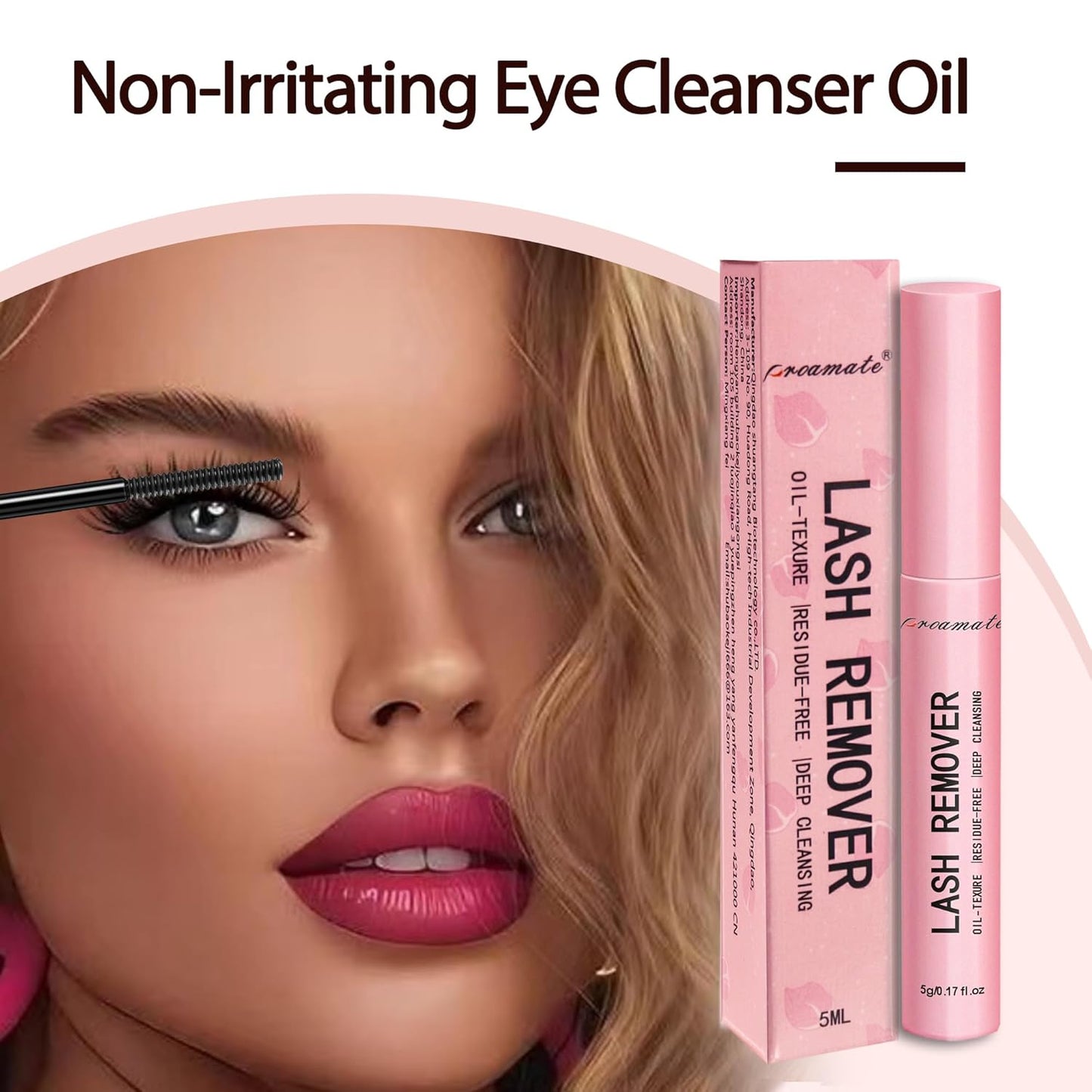 Cluster Lash Glue Remover - Gentle Oil-Based Solution for Easy DIY Eyelash Extension Removal | Soothing & Nourishing