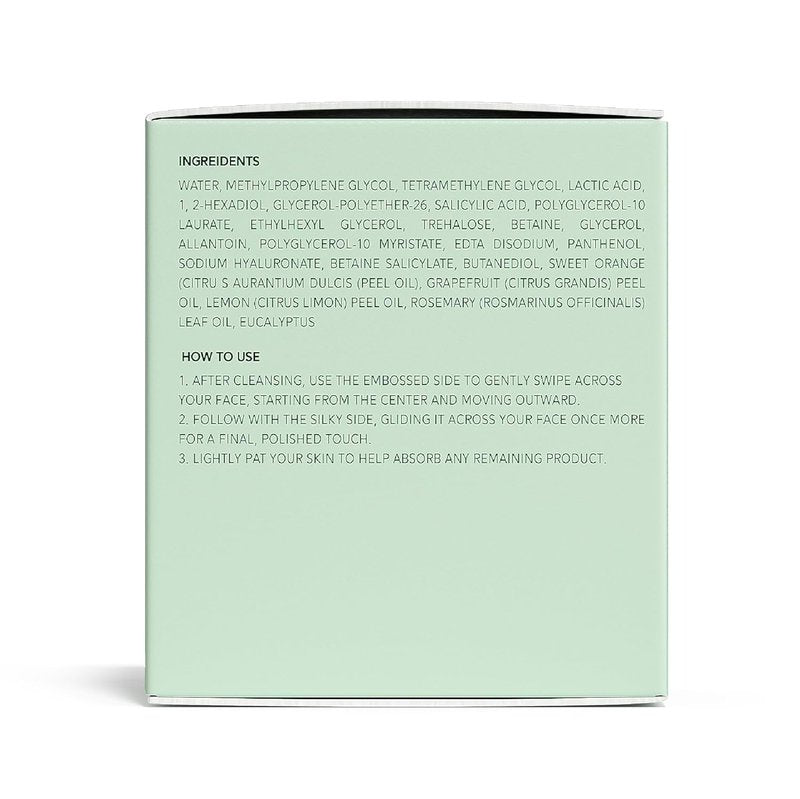 Toner Pads - Gentle Dual-Action Pore Minimizer for All Skin Types | 70 Exfoliating Textured Pads