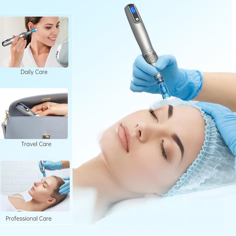 Dr. Pen M8S Microneedling Pen - 0.25mm Needle Length for At-Home Skincare