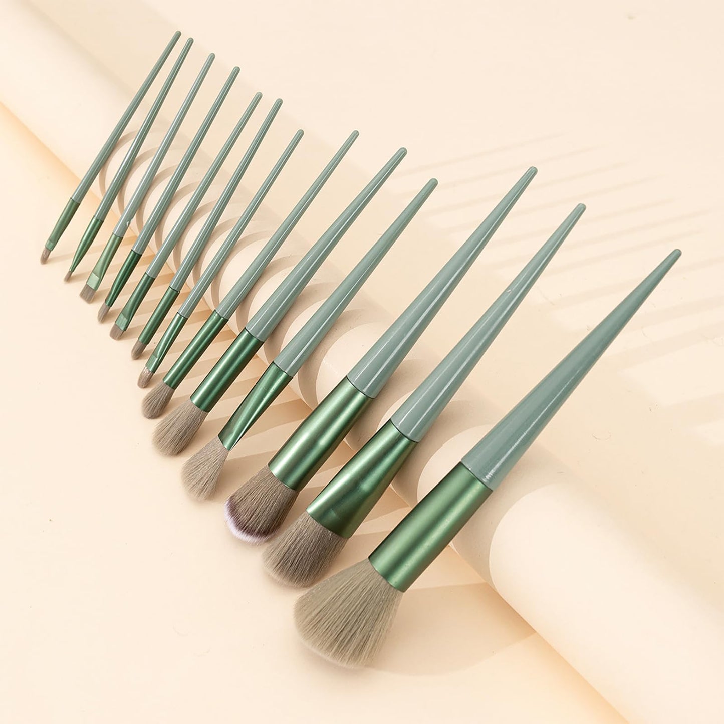 Professional Makeup Brush Set - Soft Bristle Multi-Purpose Cosmetic Tools with Travel Pouch for Face and Eye Makeup