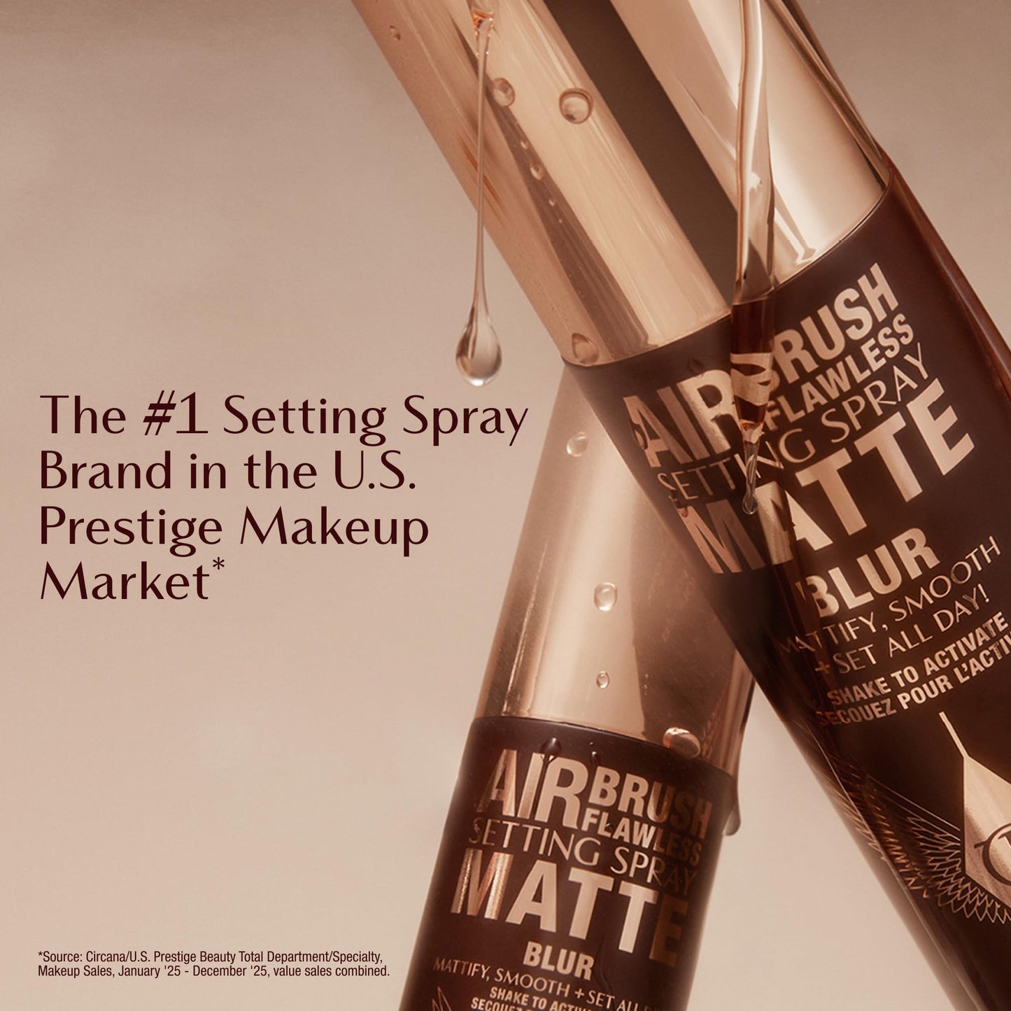 Charlotte Tilbury Airbrush Flawless Setting Spray - Hydrating & Waterproof