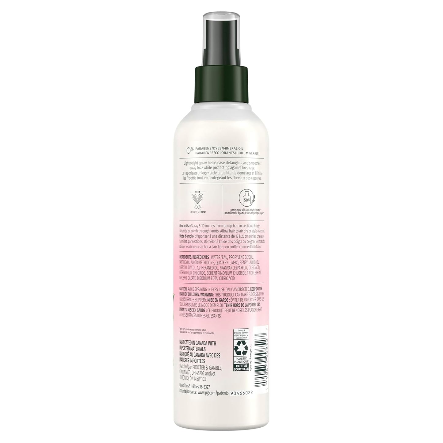 Herbal Essences Nourishing Detangling Spray - Moisturizing Formula for All Hair Types | 7 fl oz