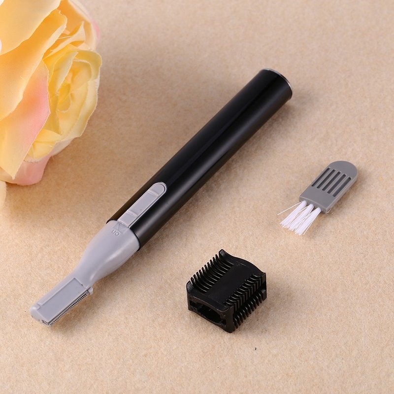 Electric Eyebrow Shaver & Trimmer - Rechargeable Precision Eyebrow with ON/Off Switch for Home & Travel