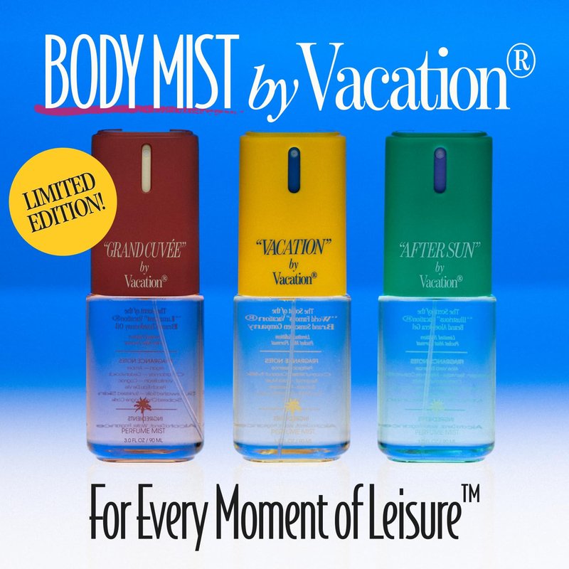 Vacation After Sun Body Mist - Aloe Vera & Cucumber Water Scent | Travel Size 3 fl oz