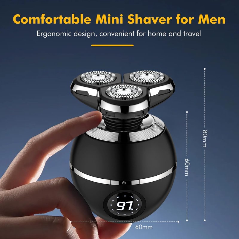 ETENTOUS Electric Razor for Men, 2025 Upgrade Electric Shavers for Men, Cordless Rechargeable Shaver for Men, Wet/Dry Mens Shaver Face Shaver, Quick Electric Razor Grooming Kit