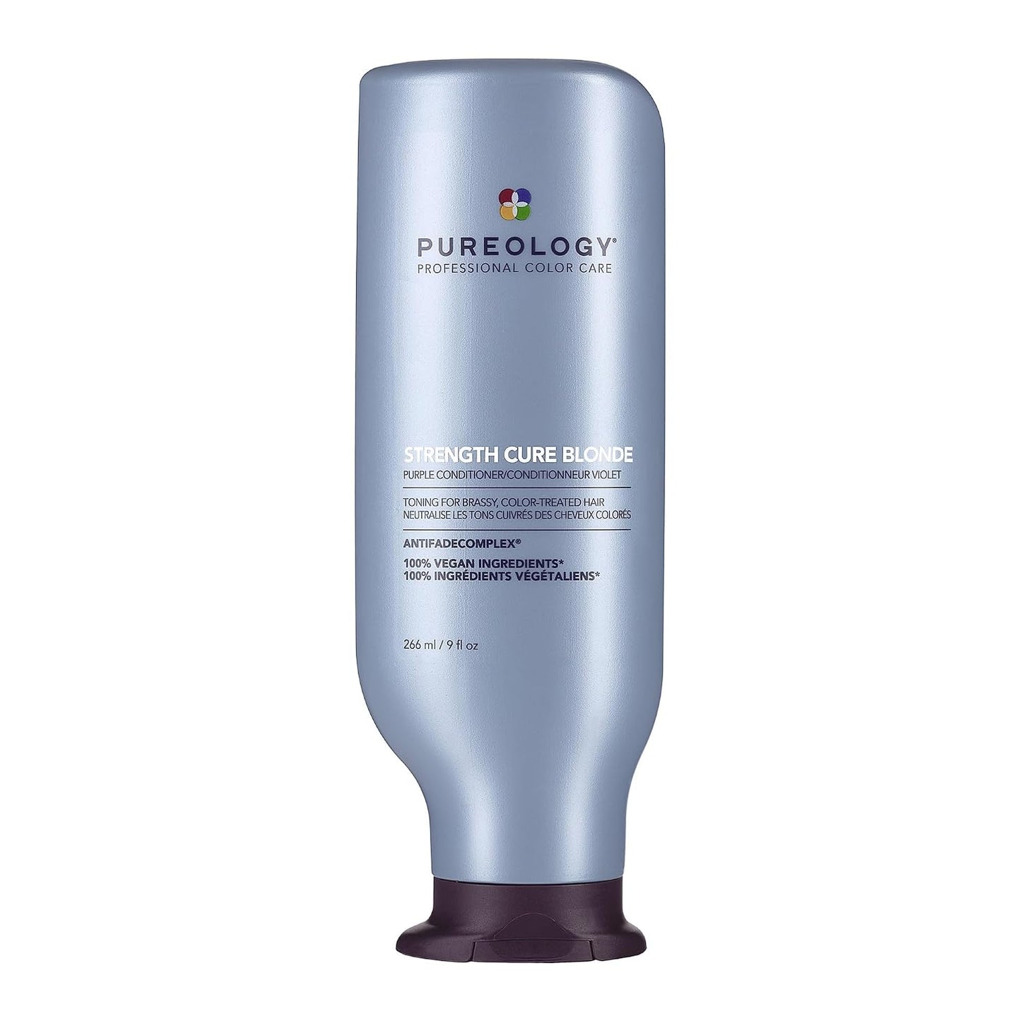Pureology Strength Cure Blonde Purple Conditioner - Strengthens Blonde & Color-Treated Hair | Sulfate-Free & Vegan