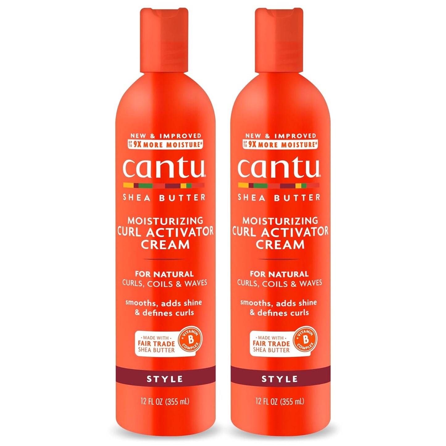 Cantu Shea Butter Curl Activator Cream - Moisturizing Formula for Natural Hair | 12 Fl Oz