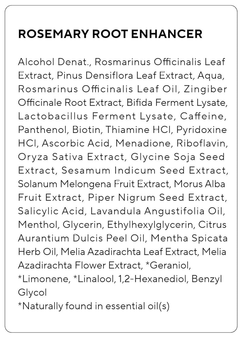 AROMATICA Root Enhancer Rosemary Water Spray for Hair Growth - Nourishing Formula with Caffeine & Biotin | Silicone-Free, Paraben-Free, Sulfate-Free