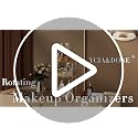 YCIA&DONE Rotating Makeup Organizer - 360° Large Capacity for Vanity