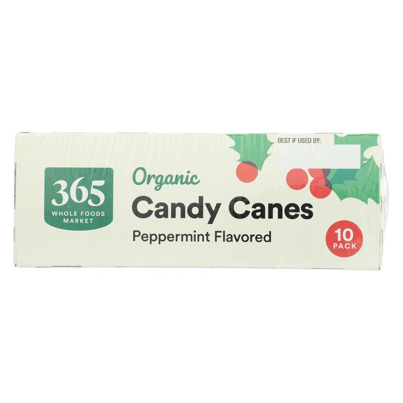 365 by Whole Foods Market, Organic Candy Canes, Peppermint Flavored, 5 Ounce