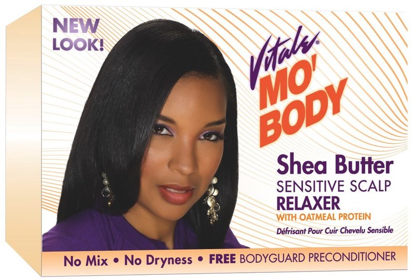 Vitale Mo Body Sensitive Scalp No Lye Relaxer Kit 1 Application