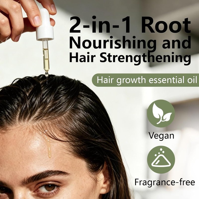 Cura Peptide Hair Growth Serum - Boost Fuller-Looking Hair, 1 Fl Oz | Hair Care Solution