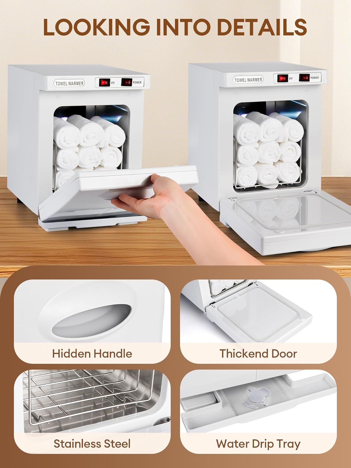 Hot Towel Warmer - 5L Esthetician Heating Machine for Hand & Face | Ideal for Spa & Home Use